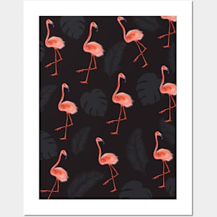 Pink Flamingo Posters and Art